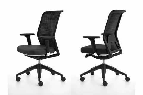 تصویر 1 از صندلی اداری راحت با نشیمن نرم و پشتی استاندارد